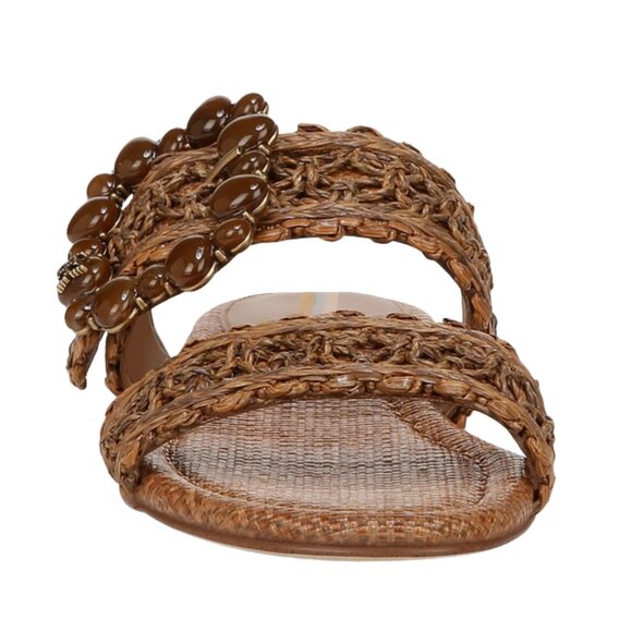 NWT Sam Edelman Elisa Braided Strap Sandal – Brown, Size 5 - Picture 3 of 7